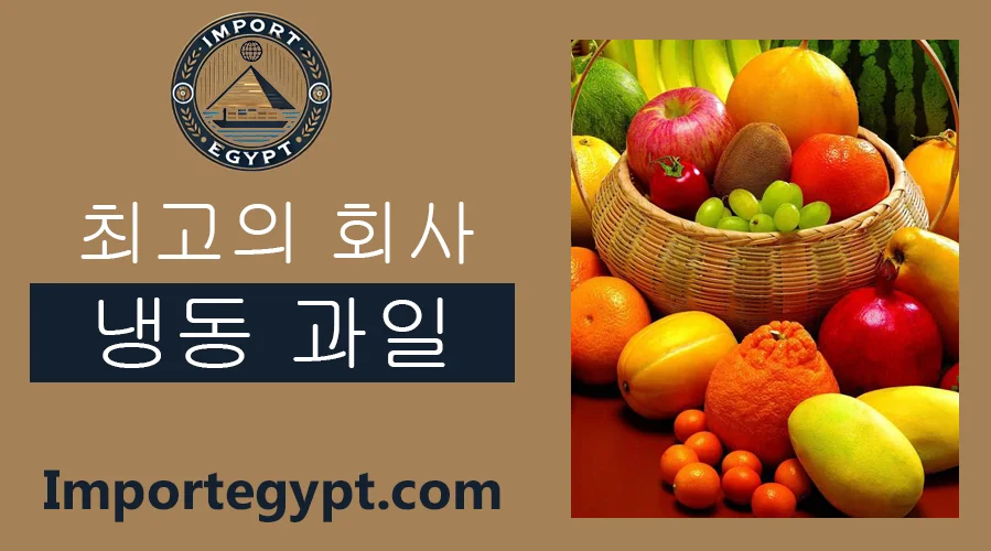 최고의 냉동 과일 회사