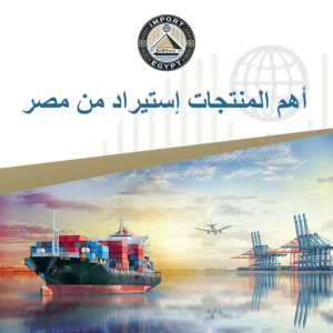 أهم المنتجات إستيراد من مصر