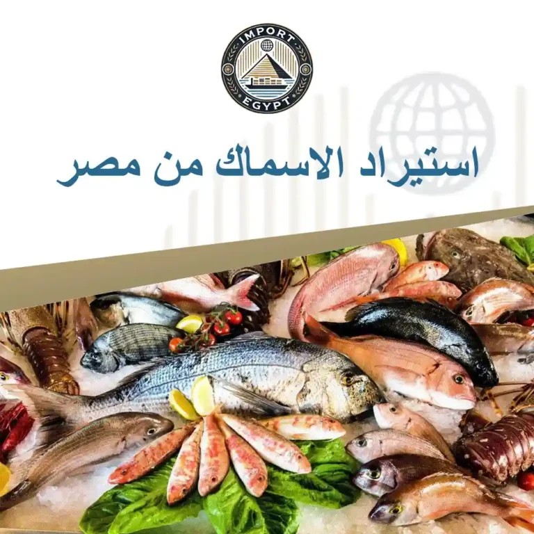 استيراد الاسماك من مصر