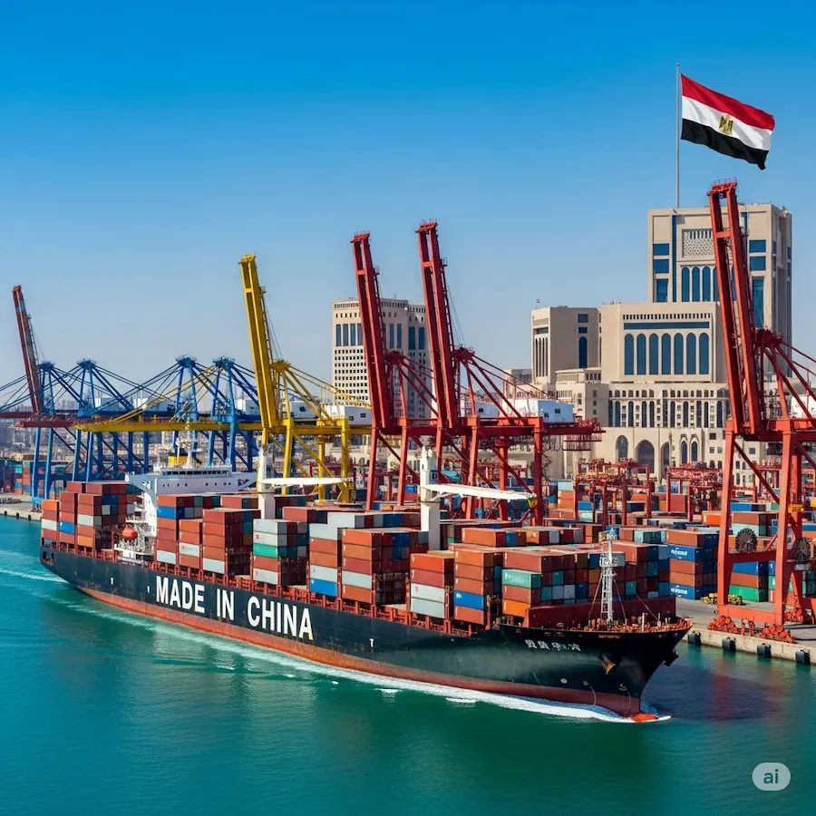 أهمية الاستيراد من الصين إلى مصر