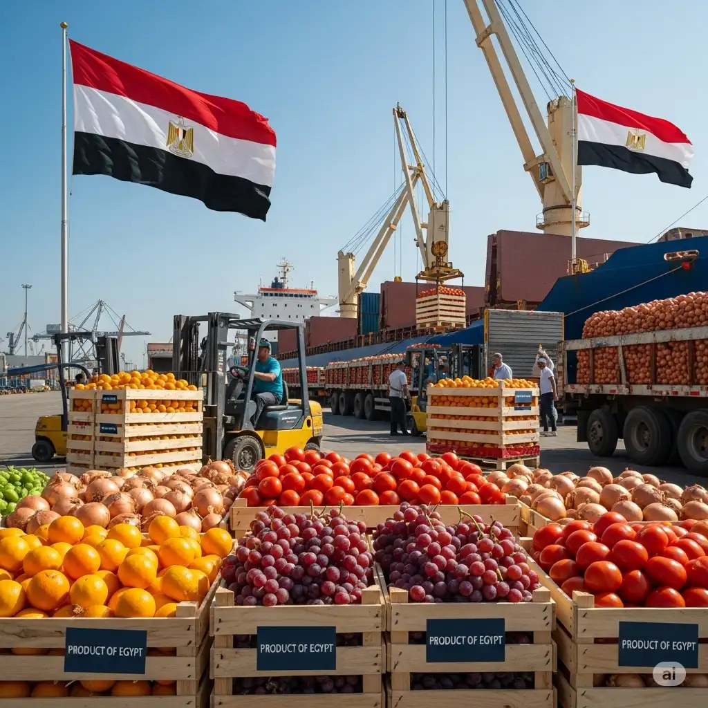 استيراد الخضار والفواكه من مصر بجودة عالية وأسعار تنافسية | منتجات مصرية عالية الجودة توريد الخضار والفواكه