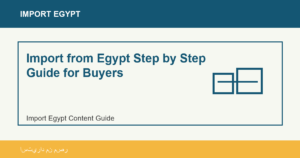 Import from Egypt Step by Step Guide for Buyers - Import Egypt