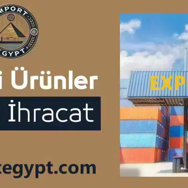 En İyi Mısır İhracat Ürünleri - Mal Listesi Rehberi