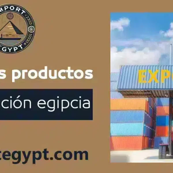 Los mejores productos de exportación egipcios - Guía de lista de mercancías