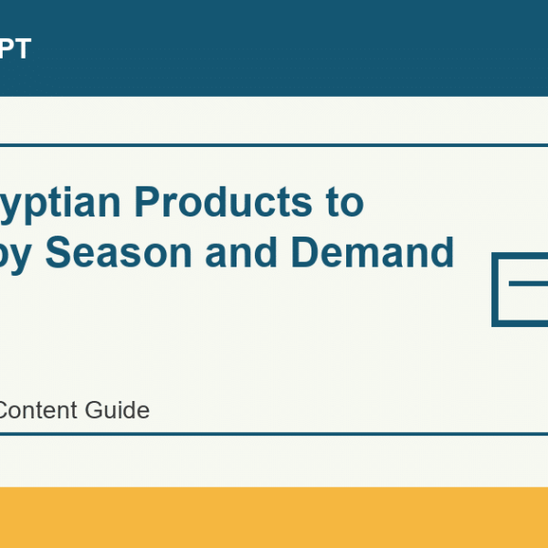 Best Egyptian Products to Import by Season and Demand - Import Egypt