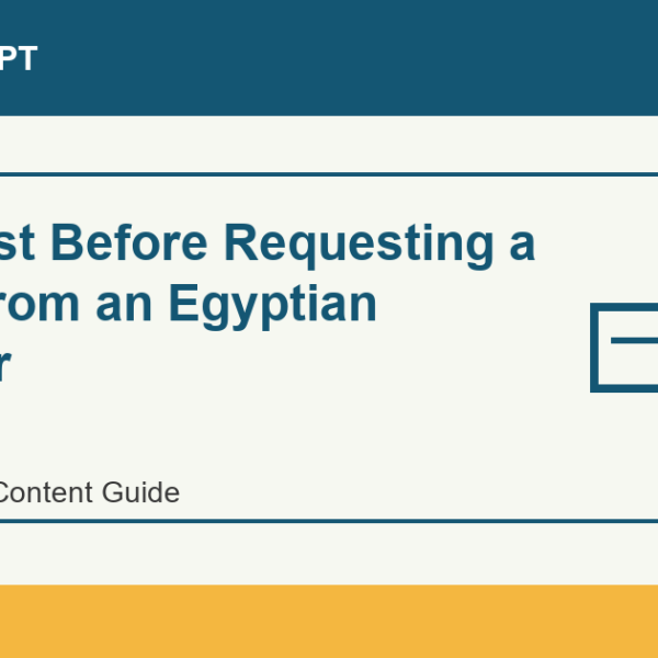 Checklist Before Requesting a Quote from an Egyptian Supplier - Import Egypt