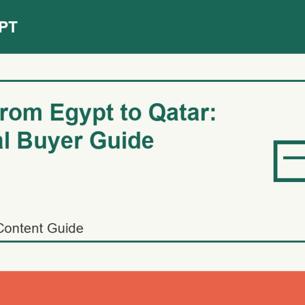 Import from Egypt to Qatar: Practical Buyer Guide - Import Egypt