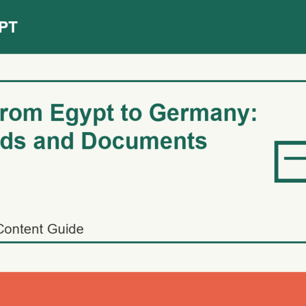 Import from Egypt to Germany: Standards and Documents - Import Egypt
