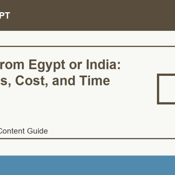 Import from Egypt or India: Products, Cost, and Time - Import Egypt