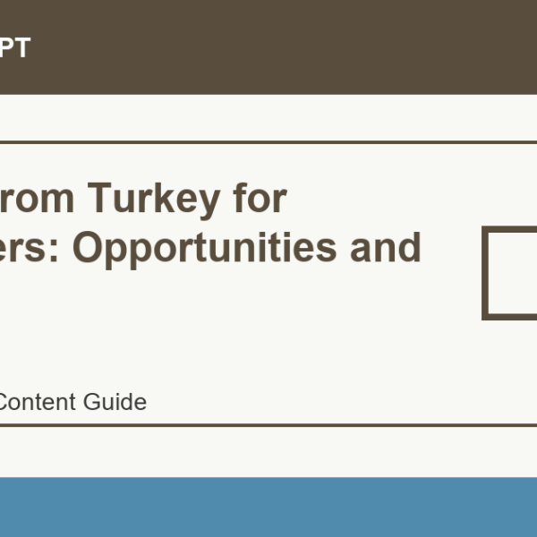 Import from Turkey for Beginners: Opportunities and Risks - Import Egypt