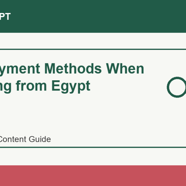 Safe Payment Methods When Importing from Egypt - Import Egypt