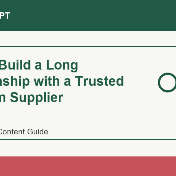 How to Build a Long Relationship with a Trusted Egyptian Supplier - Import Egypt