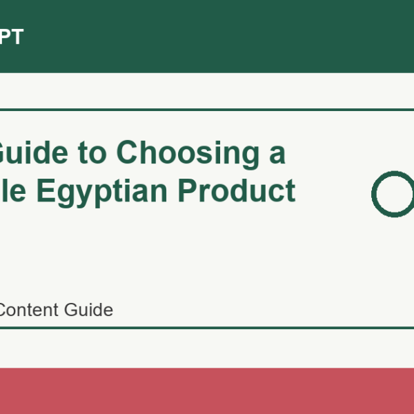 Buyer Guide to Choosing a Profitable Egyptian Product - Import Egypt