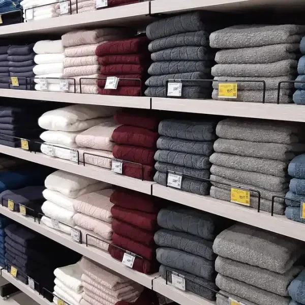 Real buyer review scene for towels samples