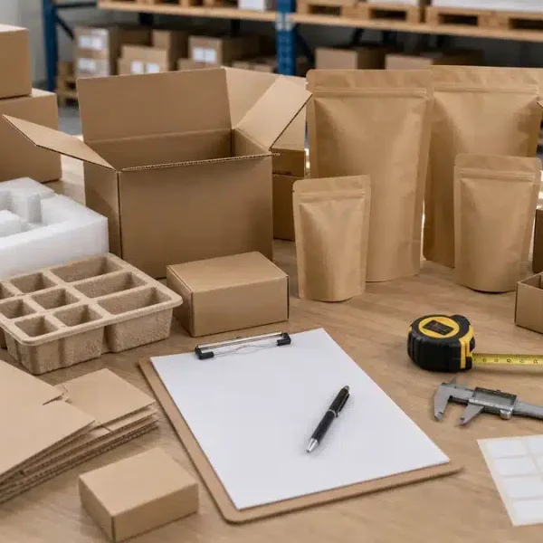 Real buyer review scene for packaging questions before importing from Egypt